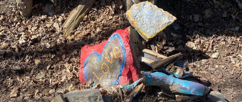 Artist Antonio Merino is one in a million, creating joyful pandemic art on display at the Escarpment Rail Trail in Hamilton.