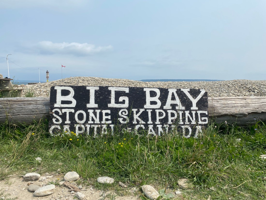 Big Bay Ontario The Stone Skipping Capital of CanadaBig Bay Ontario The Stone Skipping Capital of Canada
