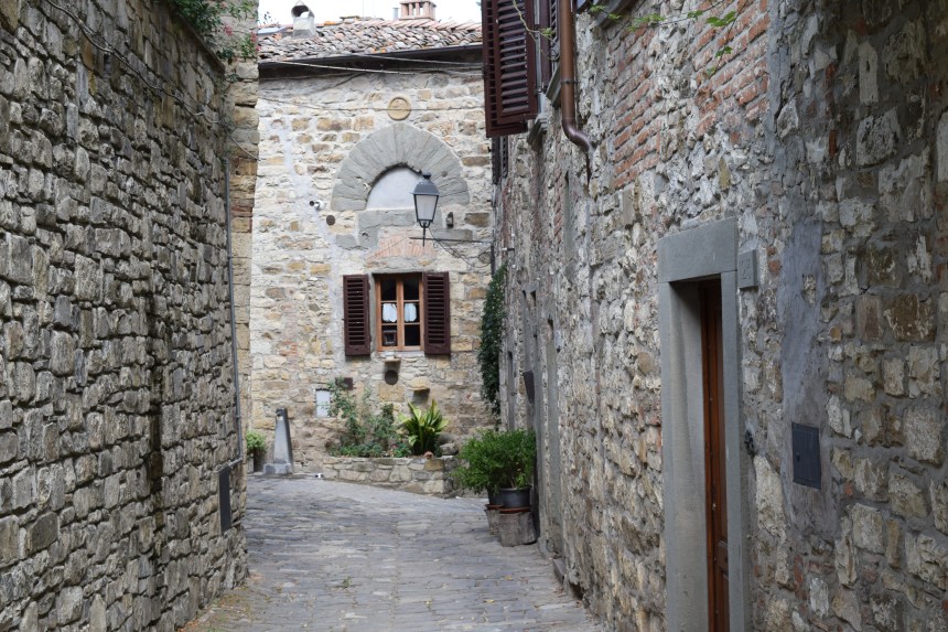 Montefioralle A little Italian Village behind stone walls
