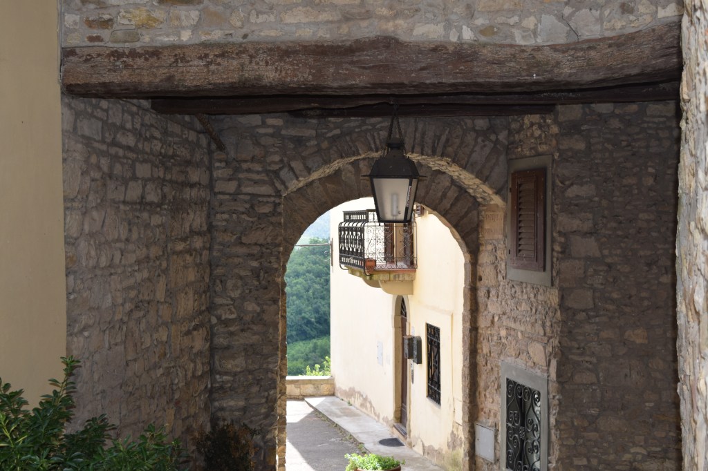 Montefioralle A little Italian Village behind stone walls