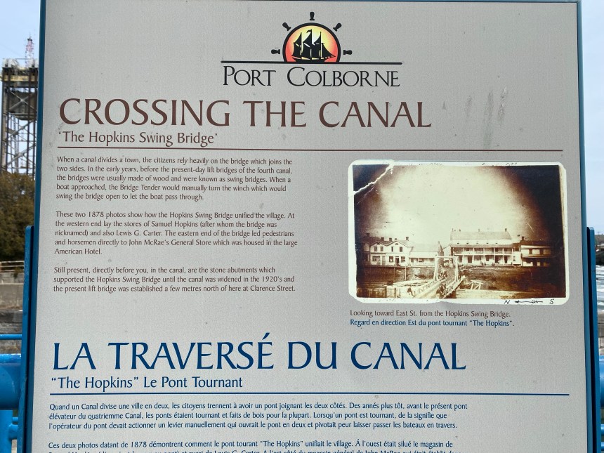 The Story of the Great Lakes Freighters at Port Colborne Port Promenade and Canal