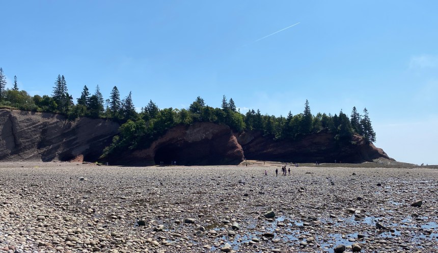 Saint Martins Sea Caves New Brunswick Canada