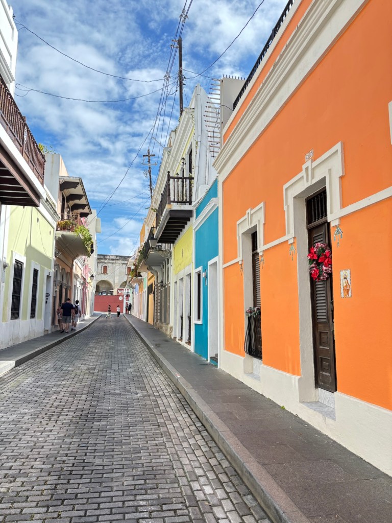 Old San Juan Puerto Rico in the Pastel Colourful Streets